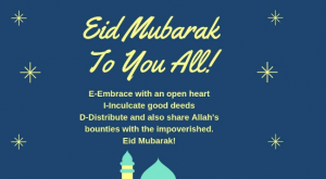 Eid Mubarak special