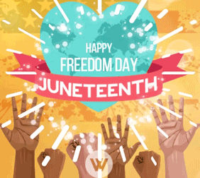 Happy Juneteenth gif