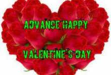 Advance Happy Valentines Day