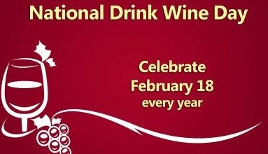National Drink Wine Day 2022 USA