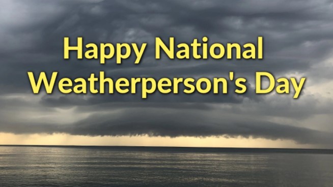National weatherperson's day 2022