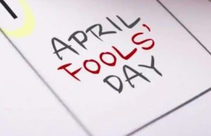 April fools Day 2022