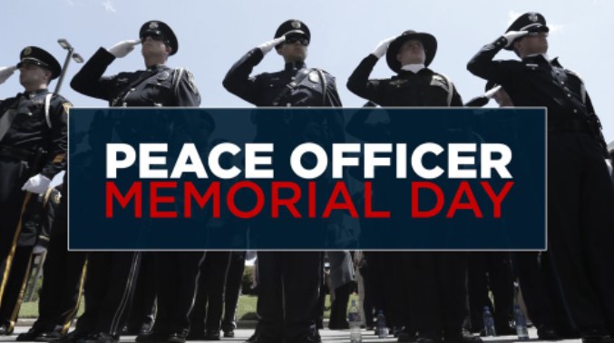 Happy peace officers memorial day 2022