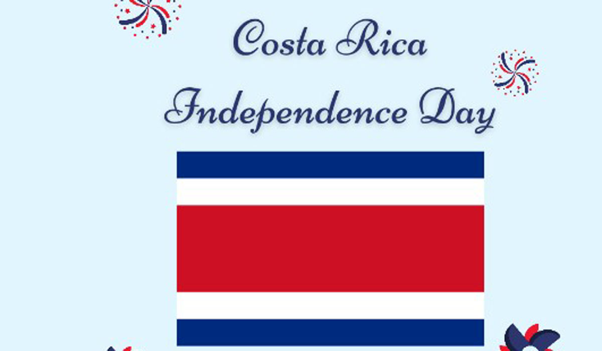 Costa Rica Independence Day 2022