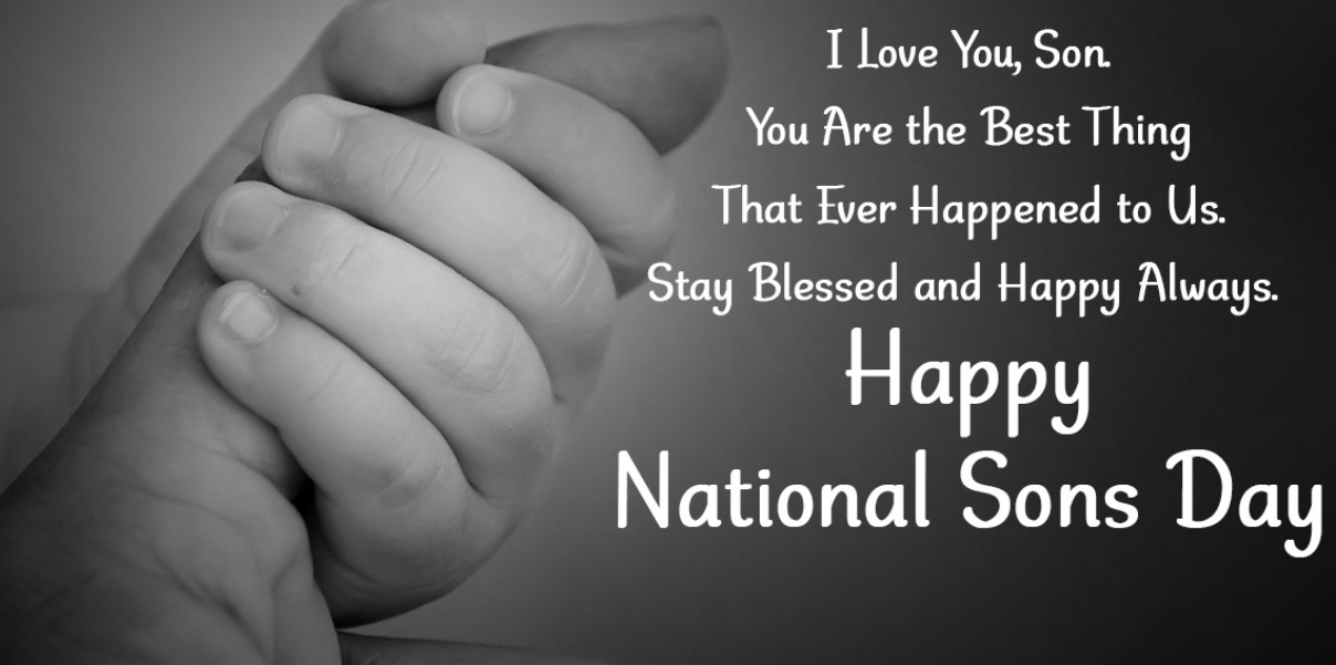 National Sons Day 2024 55+Top Wishes, Quotes, Greeting, Image, Pic