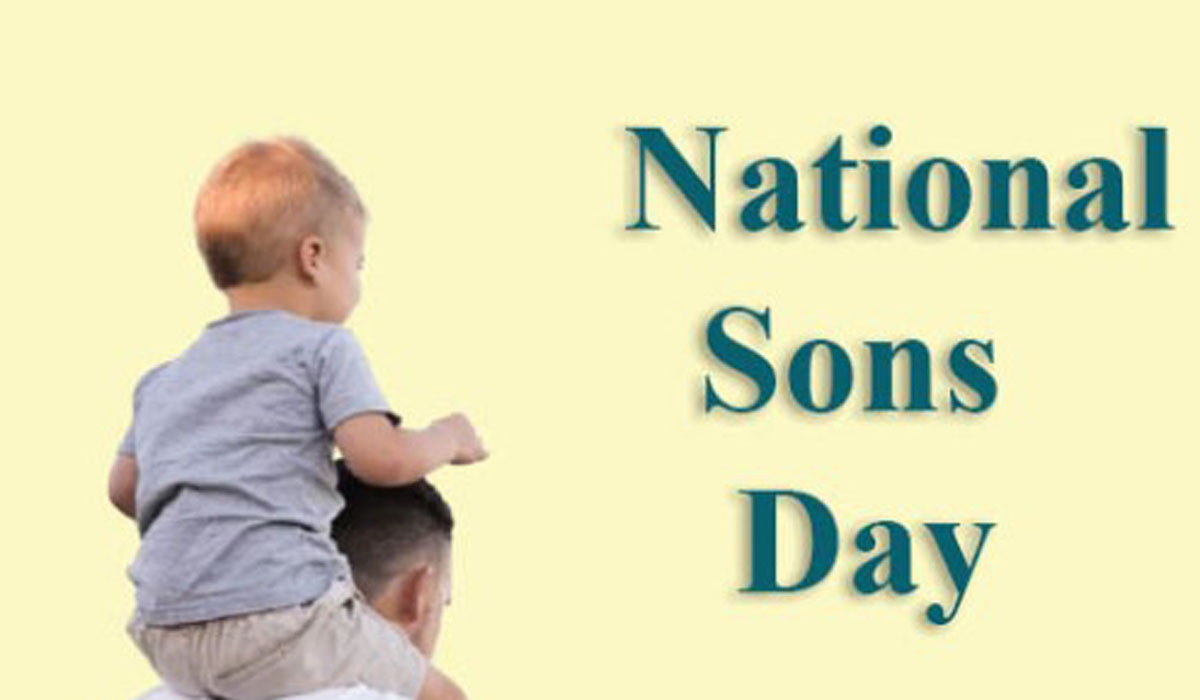 National Sons Day 2024 Date Gael Katharina