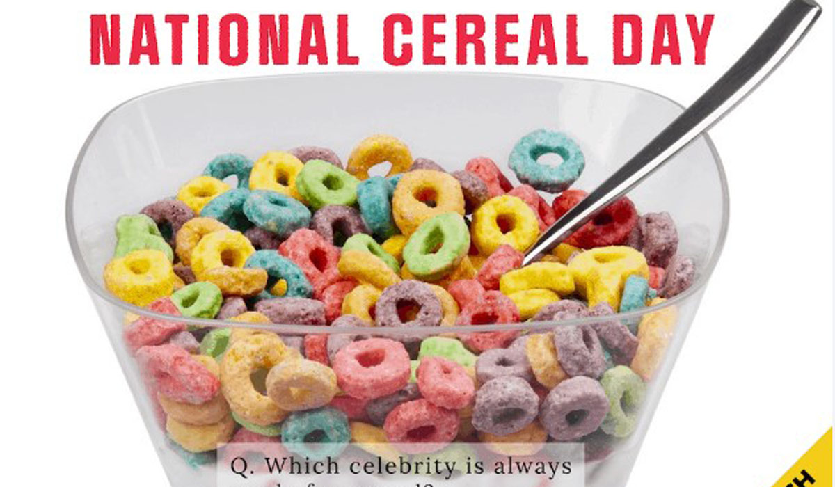 National Cereal Day 2023