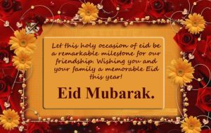 Happy Eid Mubarak Messages