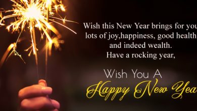 Happy new year greetings wishes quotes message and SMS 2025